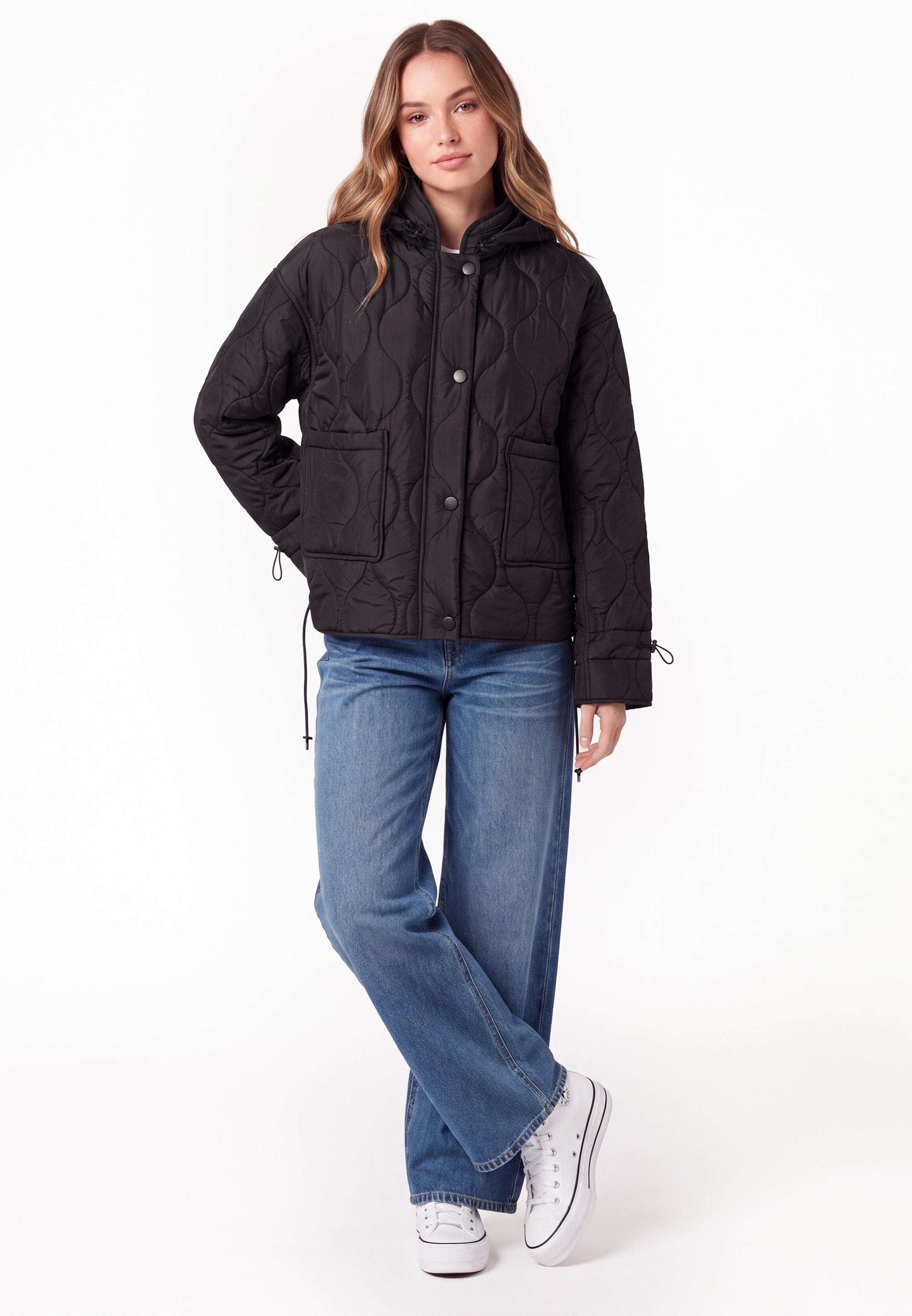 MYMO - Chaqueta de entretiempo en negro