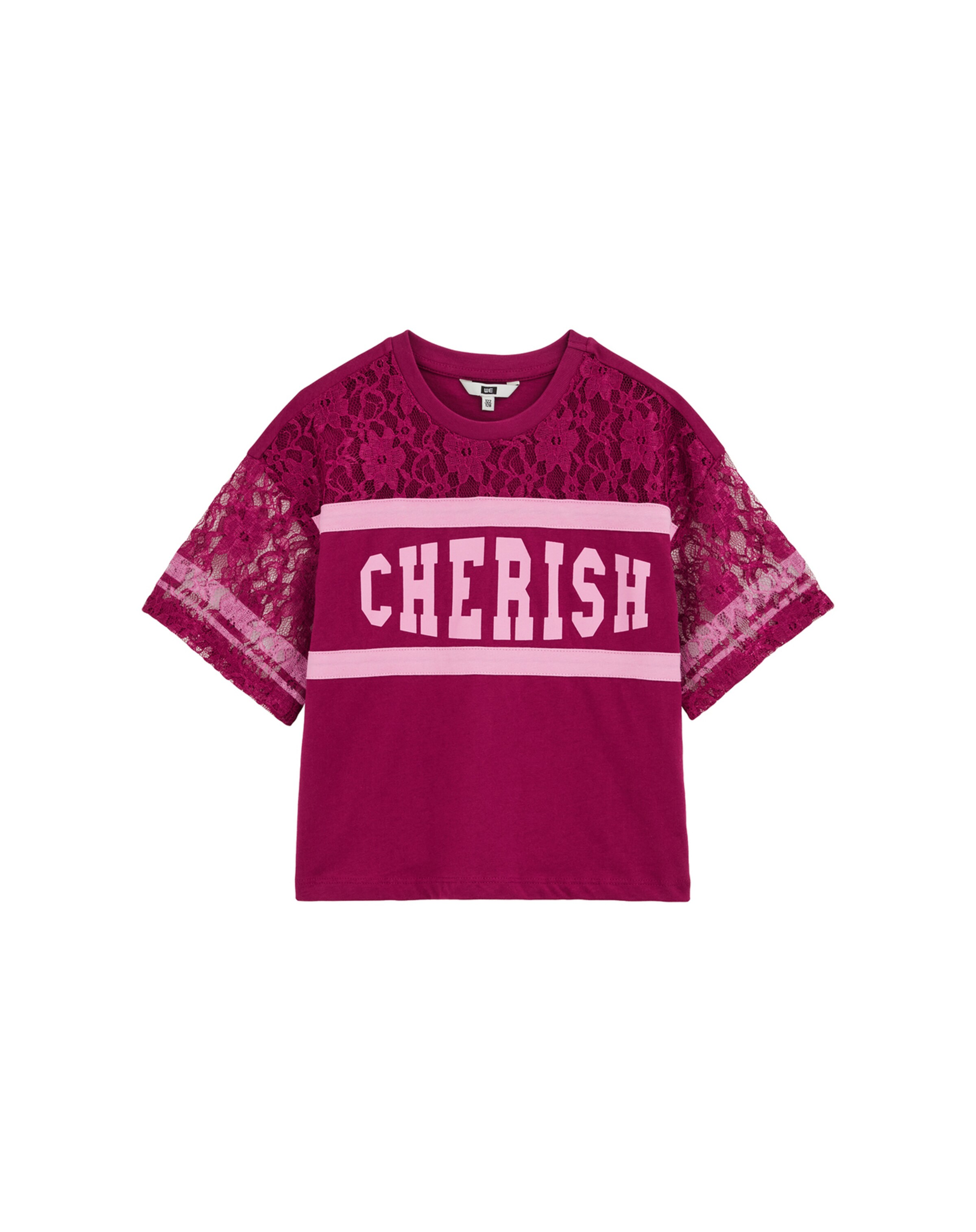 WE Fashion Футболка в Лиловый