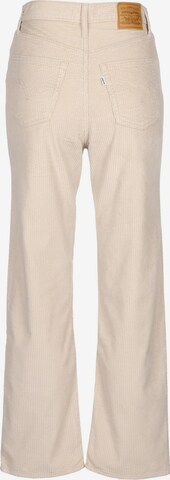 LEVI'S ® Regular Farkut 'Ribcage Straight Ankle' värissä beige