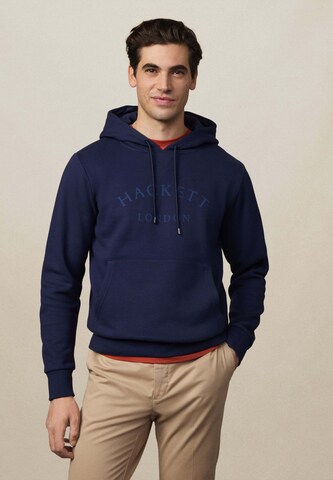 Sweat-shirt 'Heritage Ess' Hackett London en bleu : devant