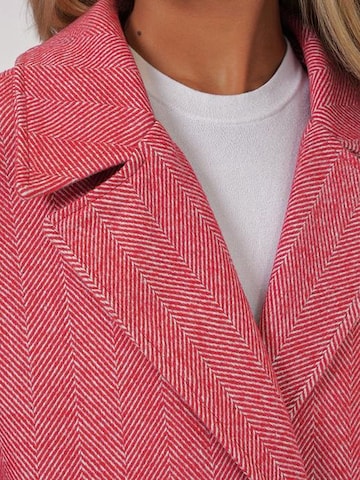 Bigdart - Sobretudo meia-estação em vermelho