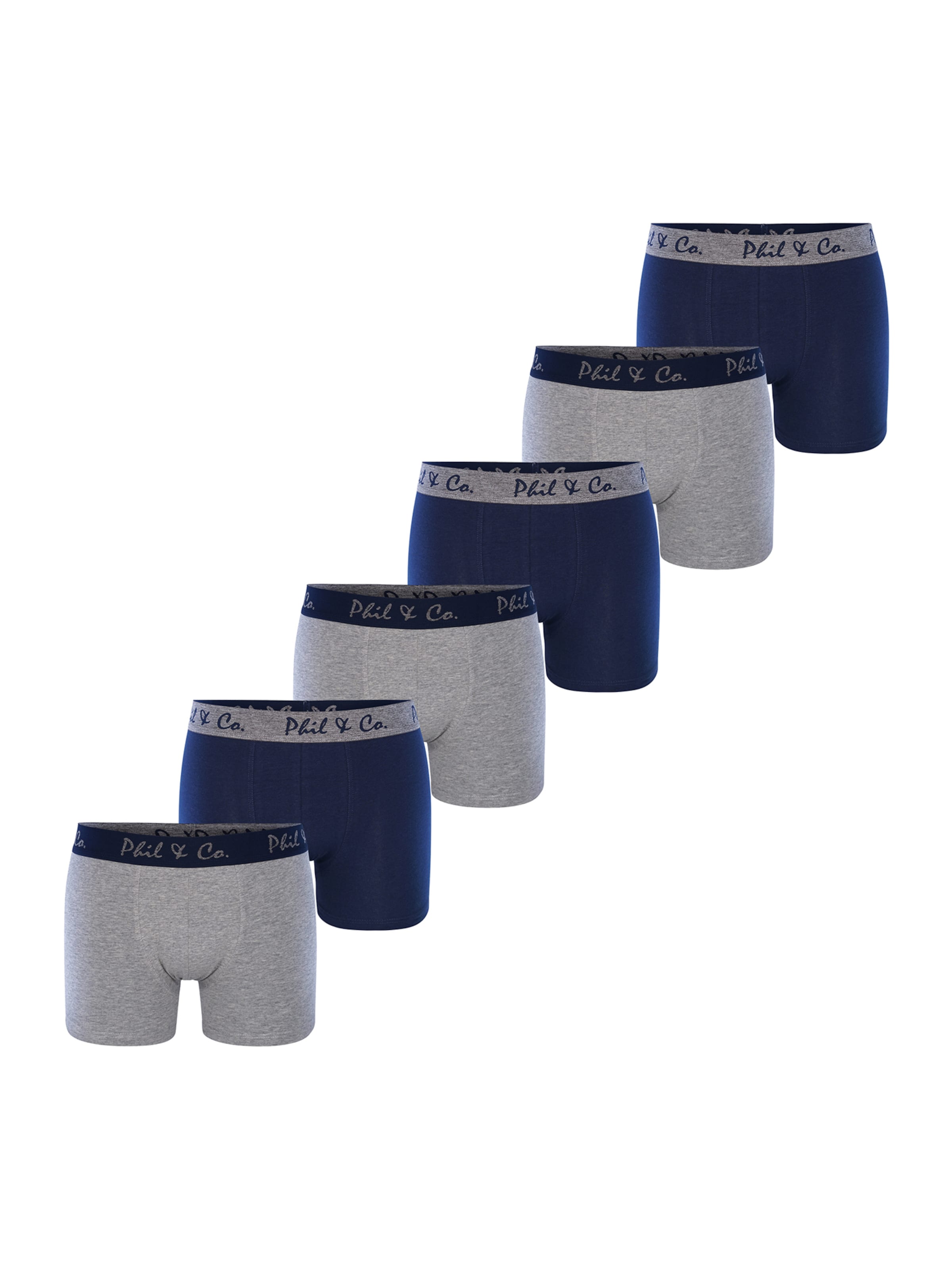 Boxers Phil & Co. Berlin en bleu : devant