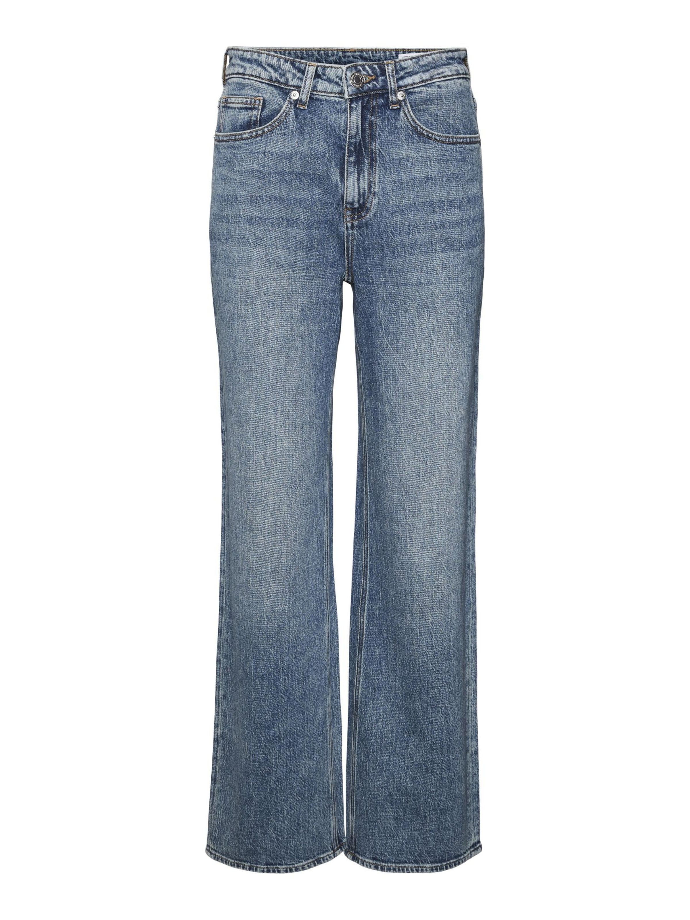 VERO MODA Wide leg Jeans 'VMTessa' in Blue: front
