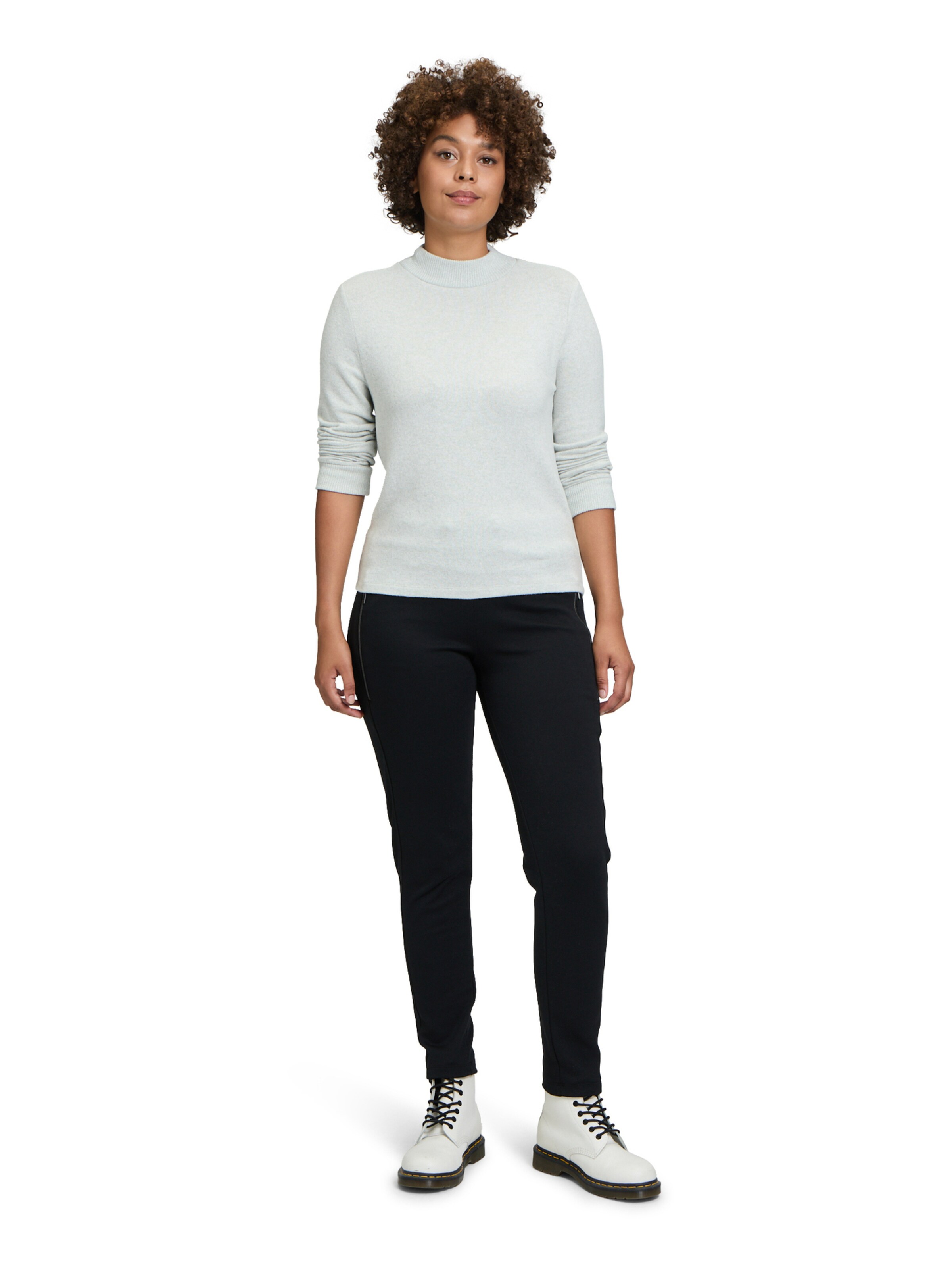 Cartoon Regular Pants in Black