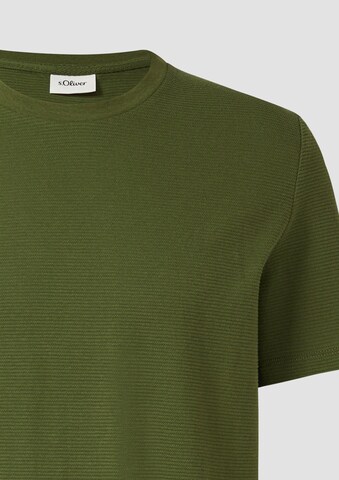 T-Shirt s.Oliver en vert