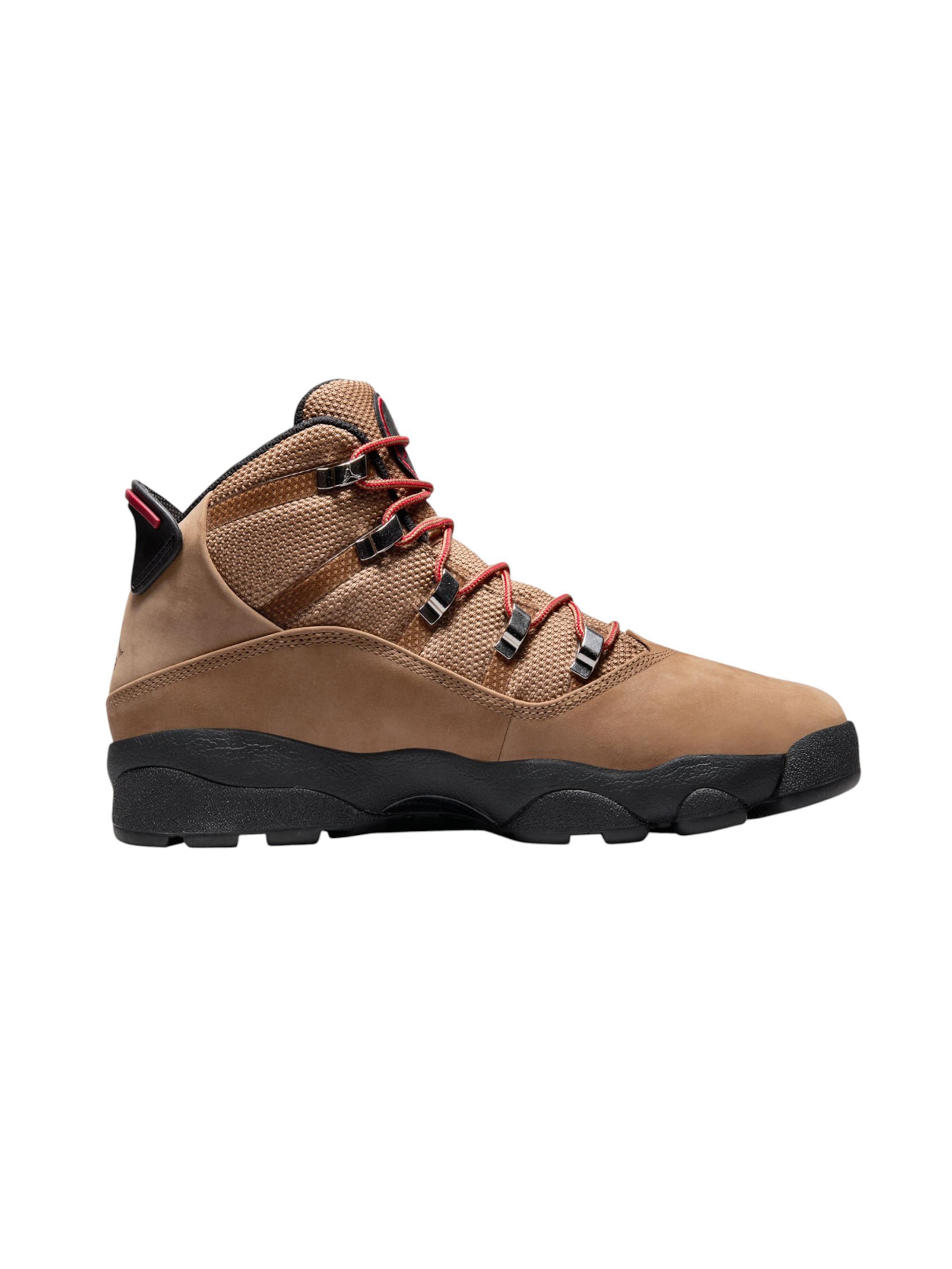 Jordan Lace-Up Boots in Brown