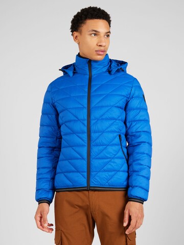 s.Oliver Jacke in Blau: predná strana