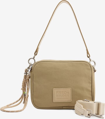 FREDsBRUDER Schoudertas 'Carry Me Everywhere' in Groen: voorkant