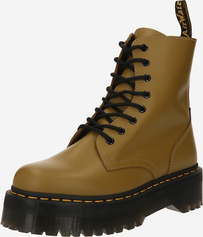 Dr. Martens Sienamie zābaki 'Jadon', krāsa - olīvzaļš / melns, Preces skats