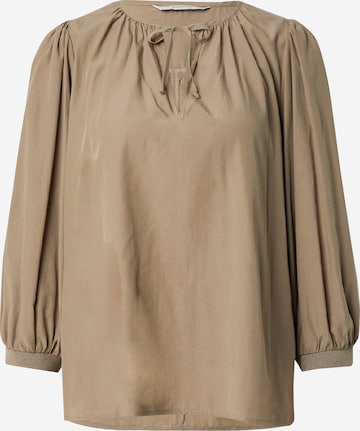 Summum Blouse in Bruin: voorkant