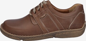 JOSEF SEIBEL Lace-Up Shoes 'Neele' in Brown