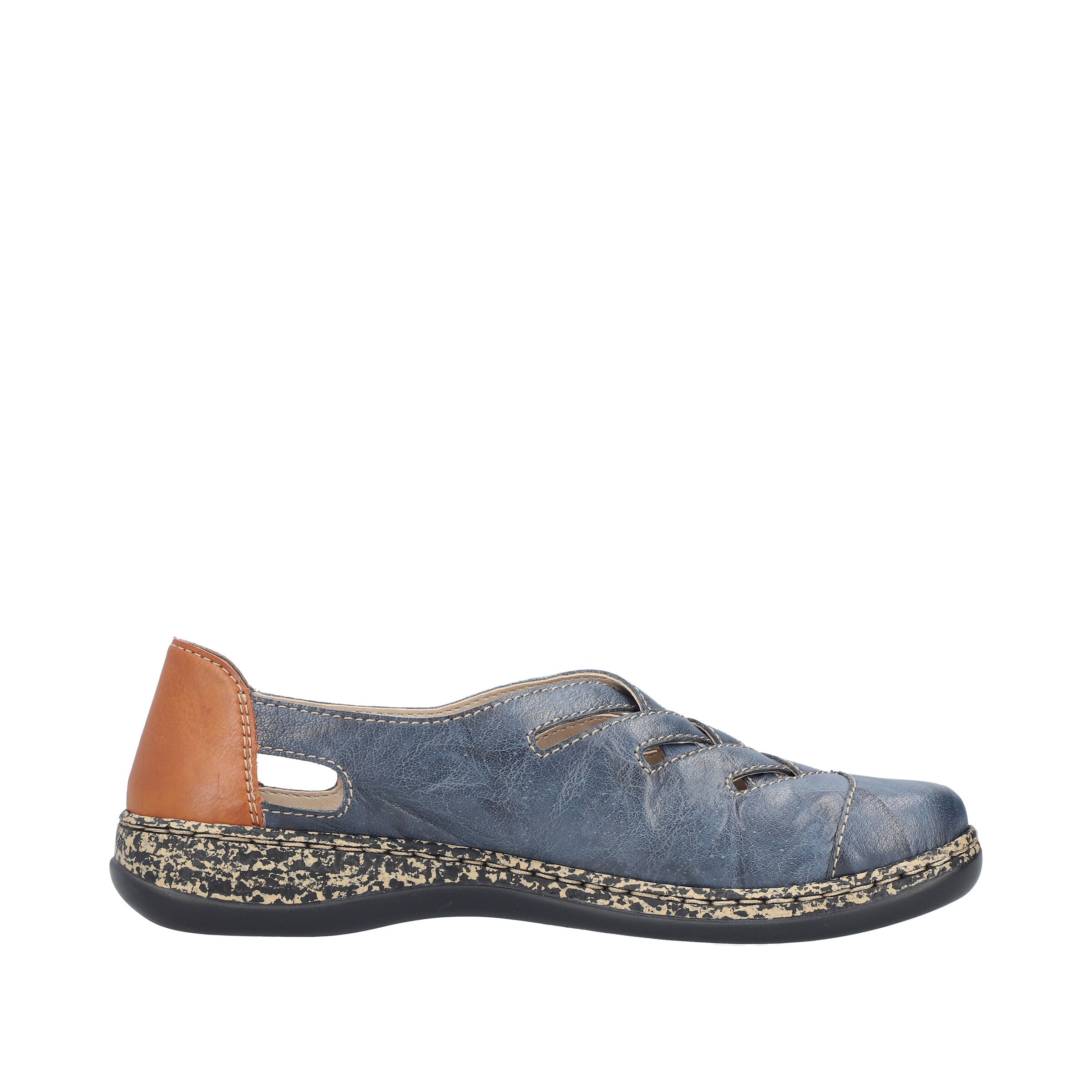 Rieker Slipper in Blau