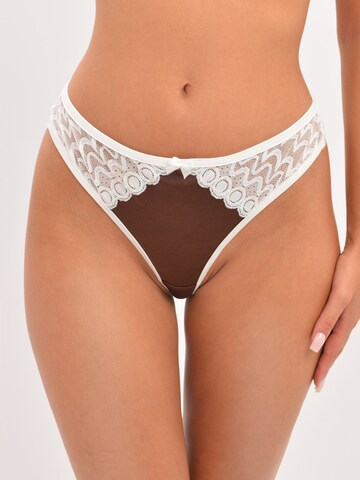 Orchibelle Push-up Underwear Sets in Brown