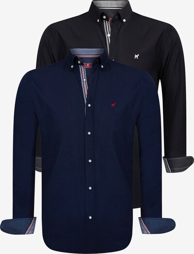 Camicia Williot di colore navy / nero, Visualizzazione prodotti