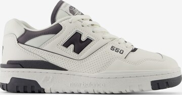 Baskets basses '550' new balance en blanc