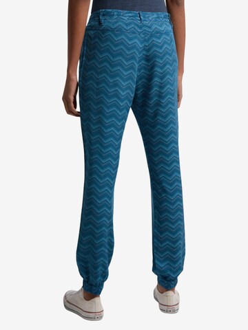 Ragwear Loosefit Hose 'Talin Chevron' in Blau