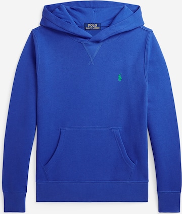 Sweat Polo Ralph Lauren en bleu : devant