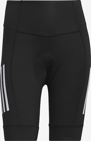 Skinny Pantalon de sport ADIDAS PERFORMANCE en noir : devant