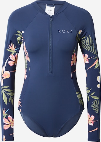 ROXY Active Swimsuit 'Into the Sun' in Blue: front