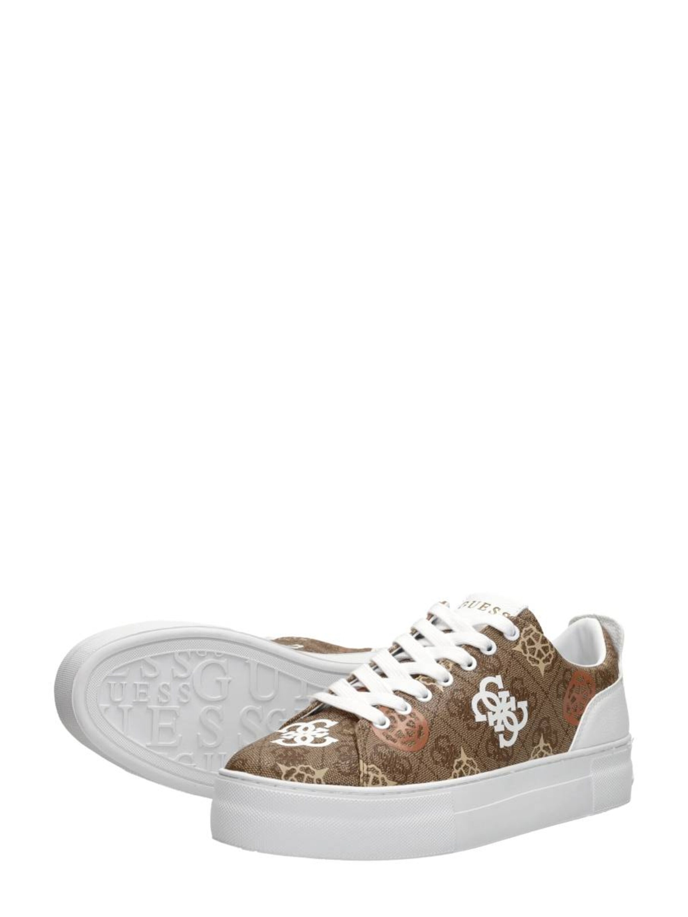 GUESS Sneakers laag 'Gianele 4' in Beige