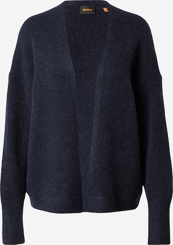 BOSS Strickjacke 'Falescana' in Blau: predná strana