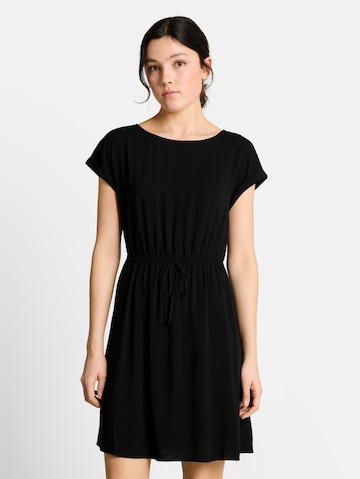 TOM TAILOR DENIM Dress in Black: front