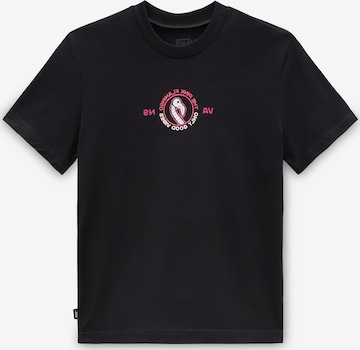 T-shirt 'FLAMINGO SKELETON' VANS en noir : devant