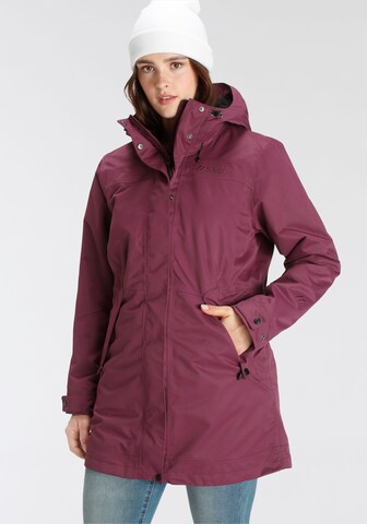 Maier Sports Sportjacke in Lila: Vorderseite
