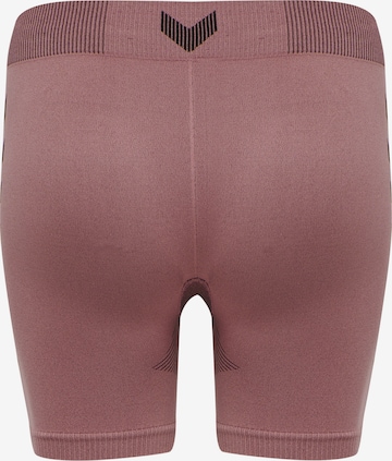 Hummel Skinny Sportsbukser i pink