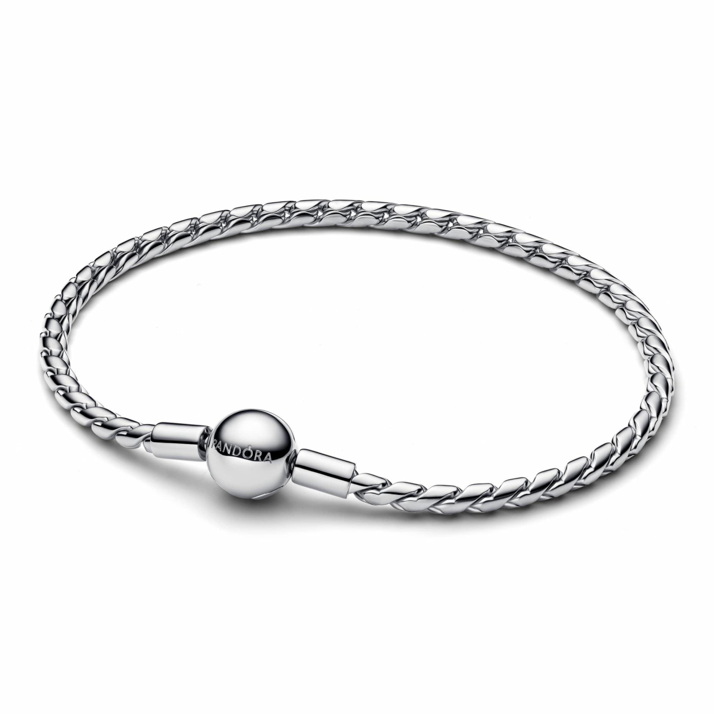 Pandora Armband in Silber: Vorderseite