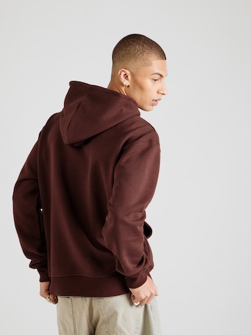 Bluză de molton 'AIR' de la Jordan pe maro: spate