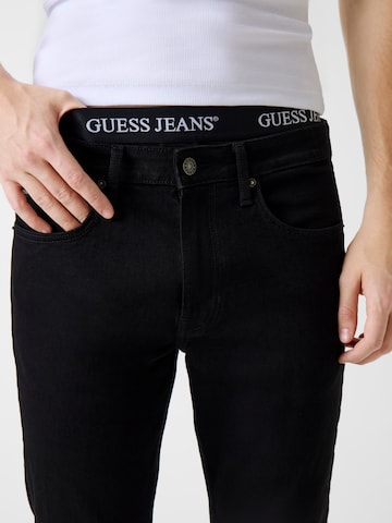 GUESS JEANS Štandardný strih Džínsy 'GJ' - Čierna