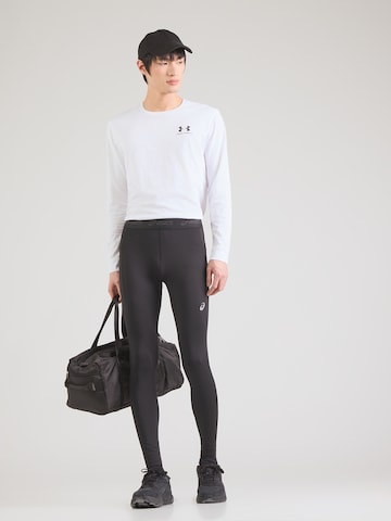 ASICS Skinny Workout Pants 'ROAD' in Black