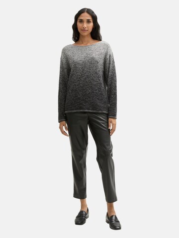 TOM TAILOR Sweater in Black