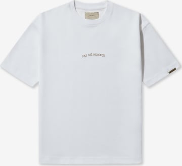 Pas De Monaco Bluser & t-shirts 'BRODERIE' i hvid: forside