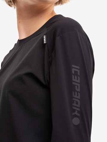 ICEPEAK Performance Shirt 'Derry' in Black