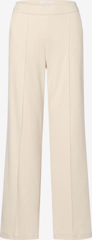 MAC Pleat-Front Pants 'Chiara' in Beige: front