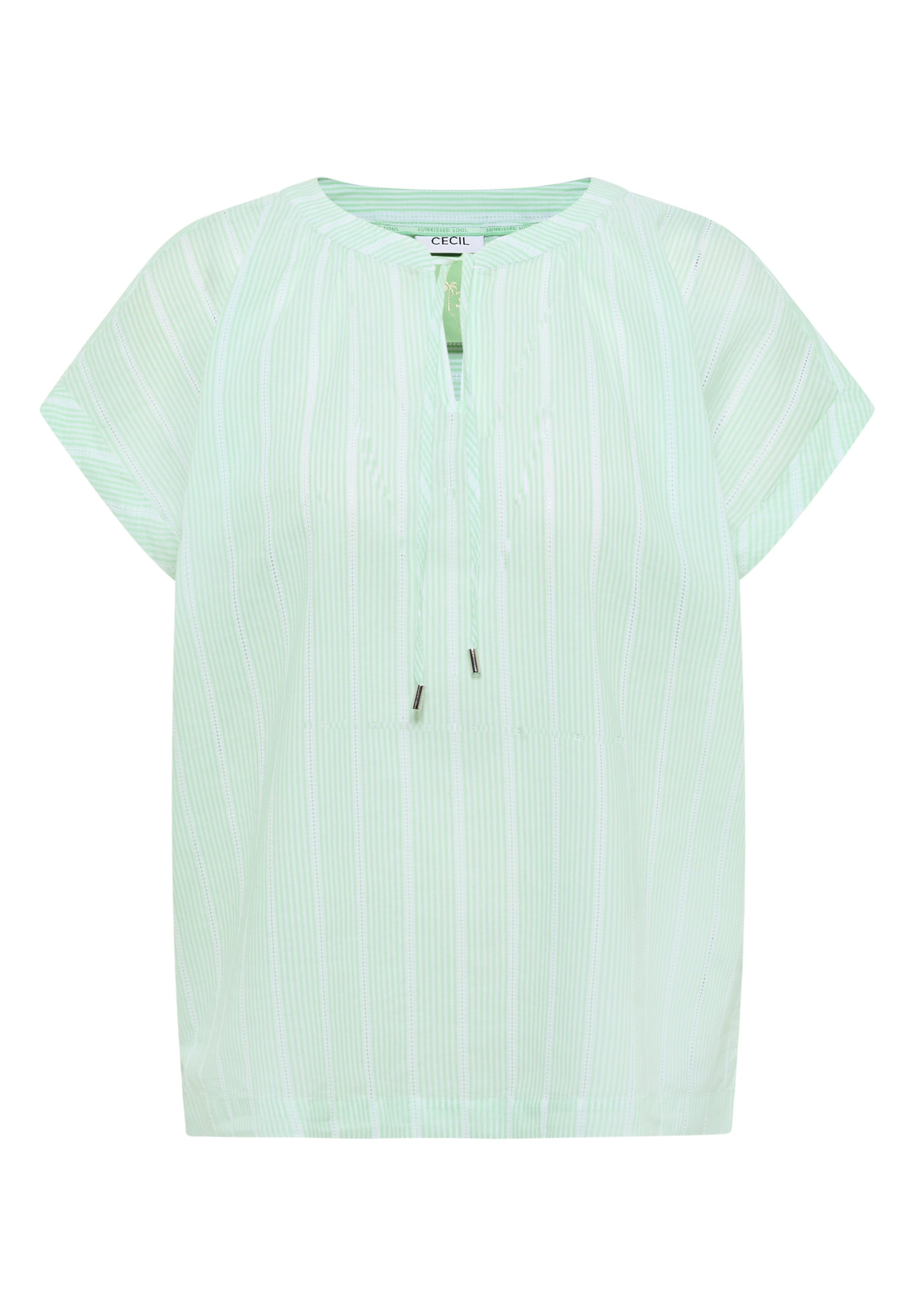CECIL Blouse in Green: front