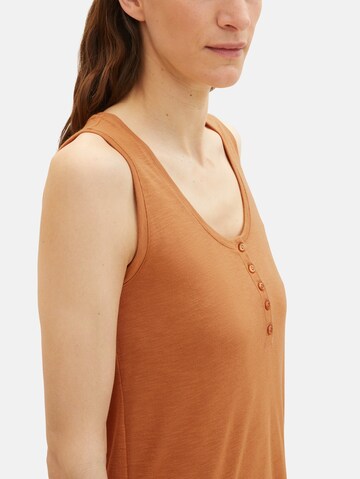 TOM TAILOR Top in Brown