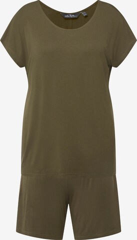 Ulla Popken Pajama in Green: front