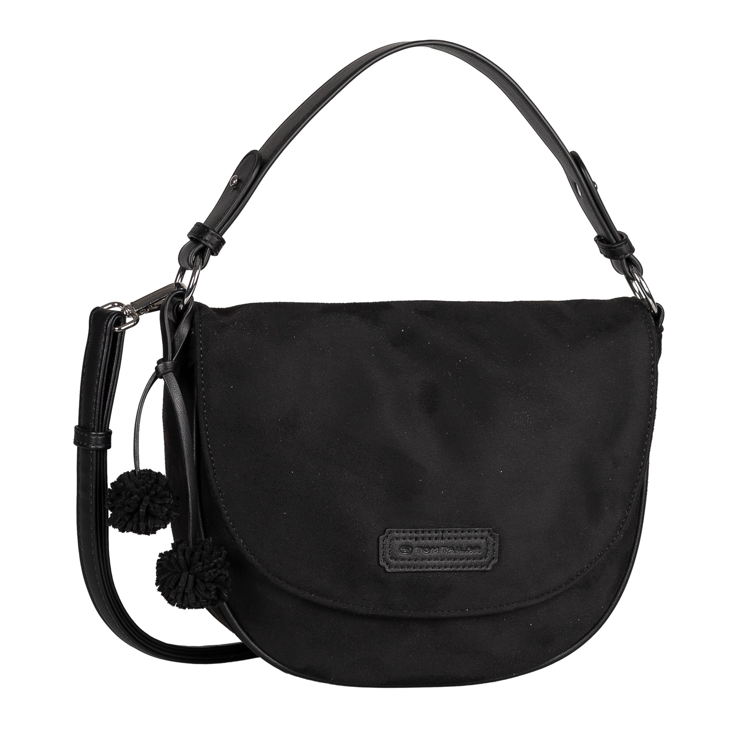 TOM TAILOR Handtasche in Schwarz: Vorderseite