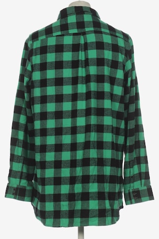 Woolrich Button Up Shirt in XL in Green