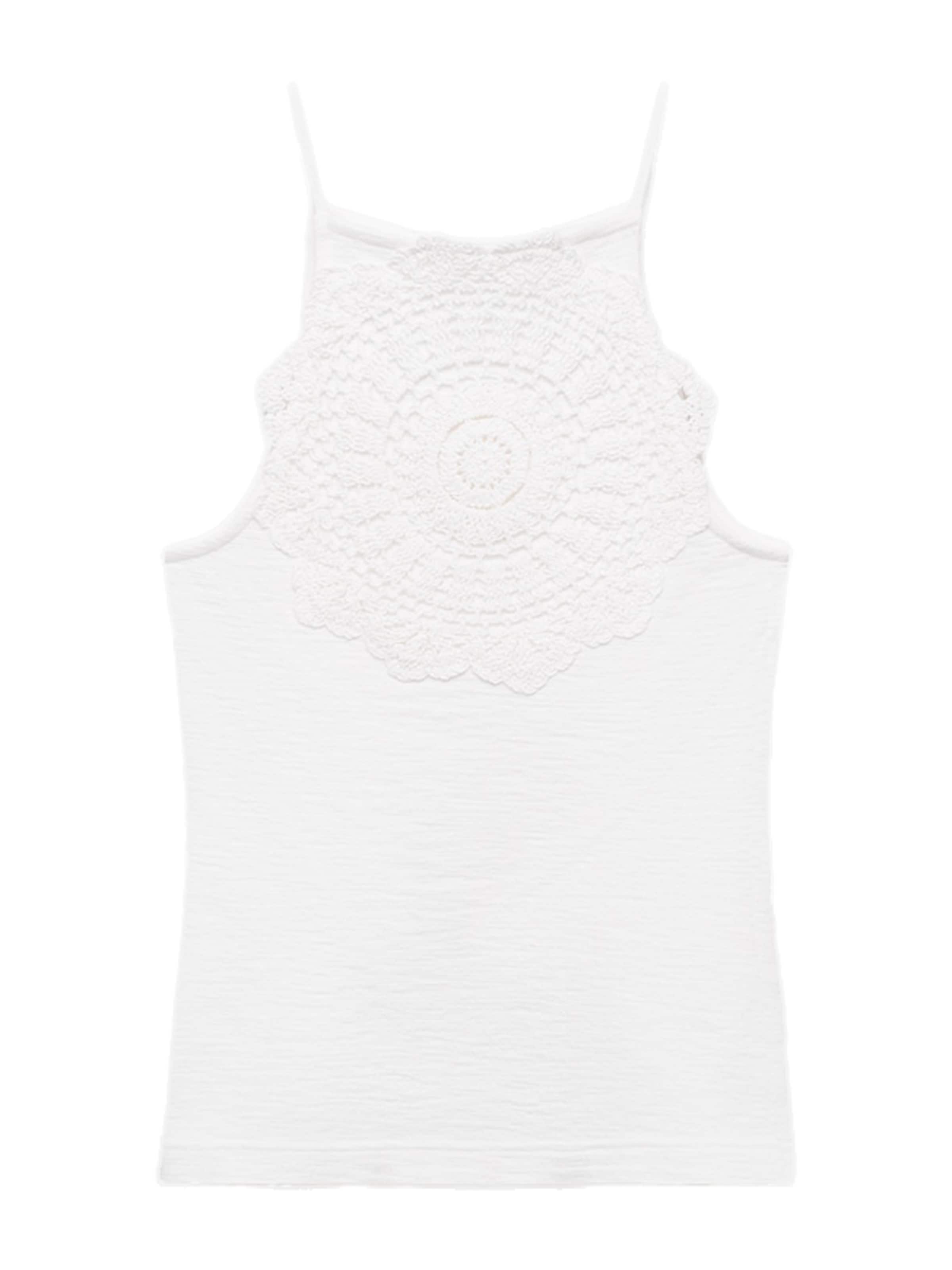 MANGO Top 'KATE' - Biela: predná strana