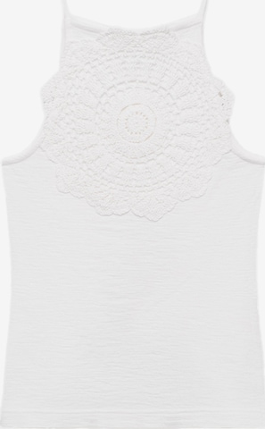 MANGO Toppi 'KATE' värissä valkoinen: etupuoli