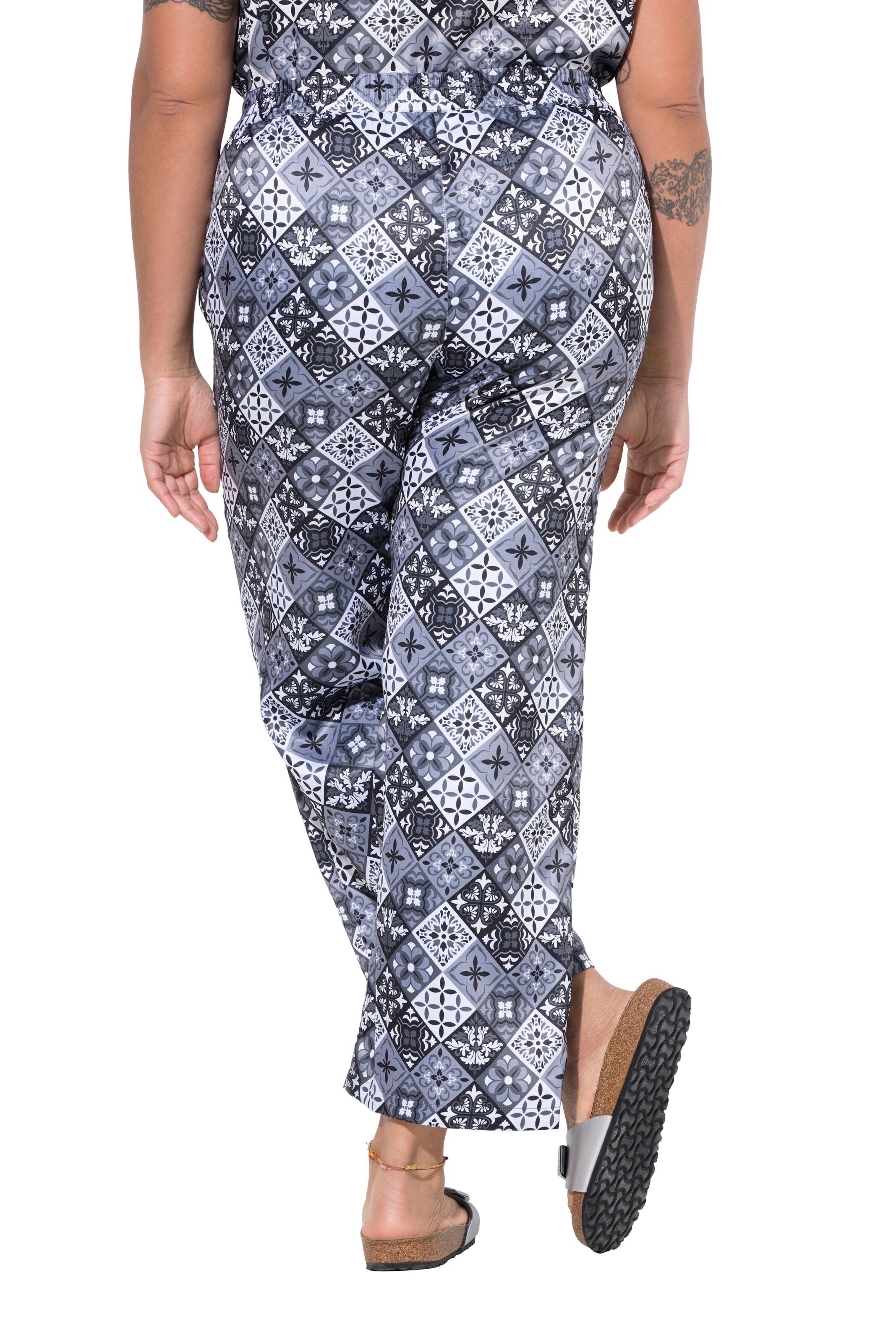 Angel of Style Wide Leg Hose in Grau