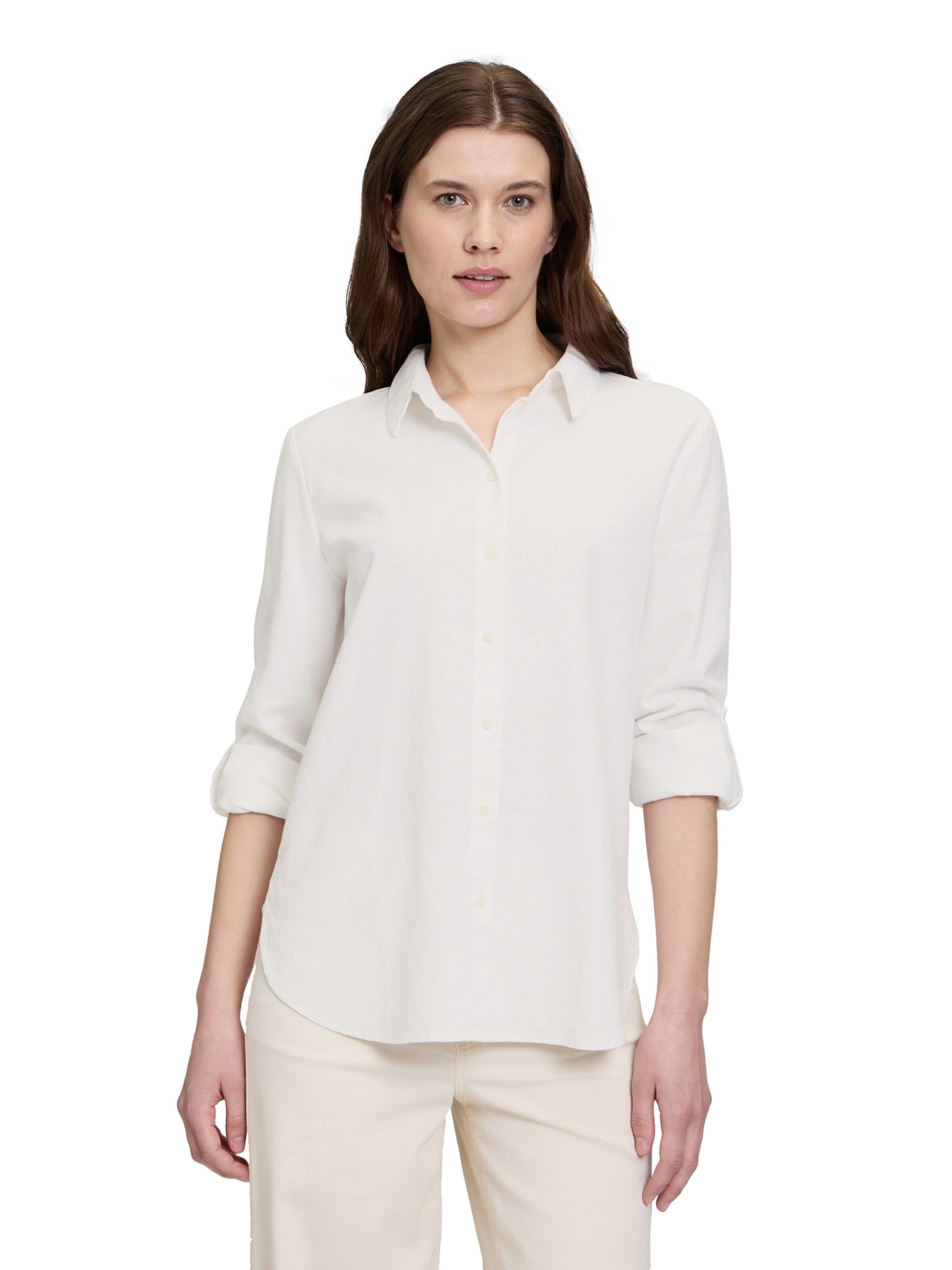 Betty & Co Bluse in Weiß: Vorderseite