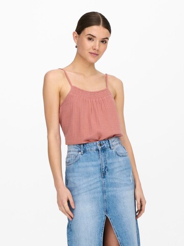 ONLY Overdel i pink: forside