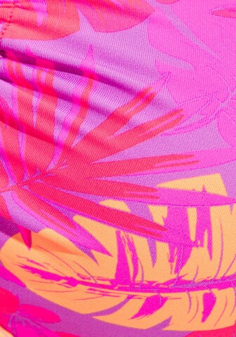 VENICE BEACH T-shirt Bikini Top in Purple