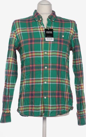 VANS Button Up Shirt in M in Green: front