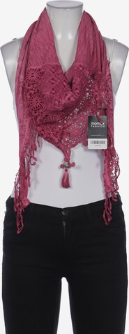 Tredy Scarf & Wrap in One size in Pink: front